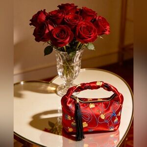 Unique Red Makeup Bag